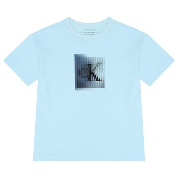 Boys Blue Logo T-Shirt