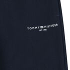 Boys Navy Blue Logo Joggers, 1, hi-res