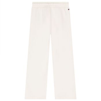Girls Ivory Logo Joggers