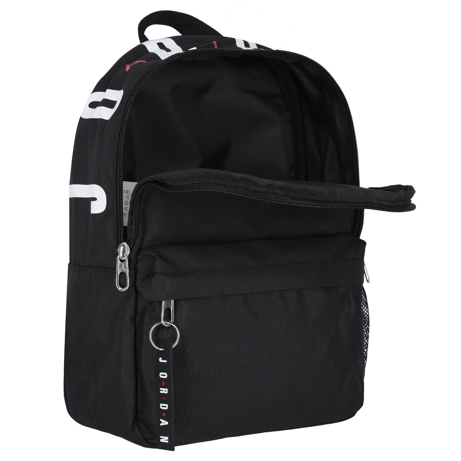 Black Jordan Logo Backpack, 1, hi-res