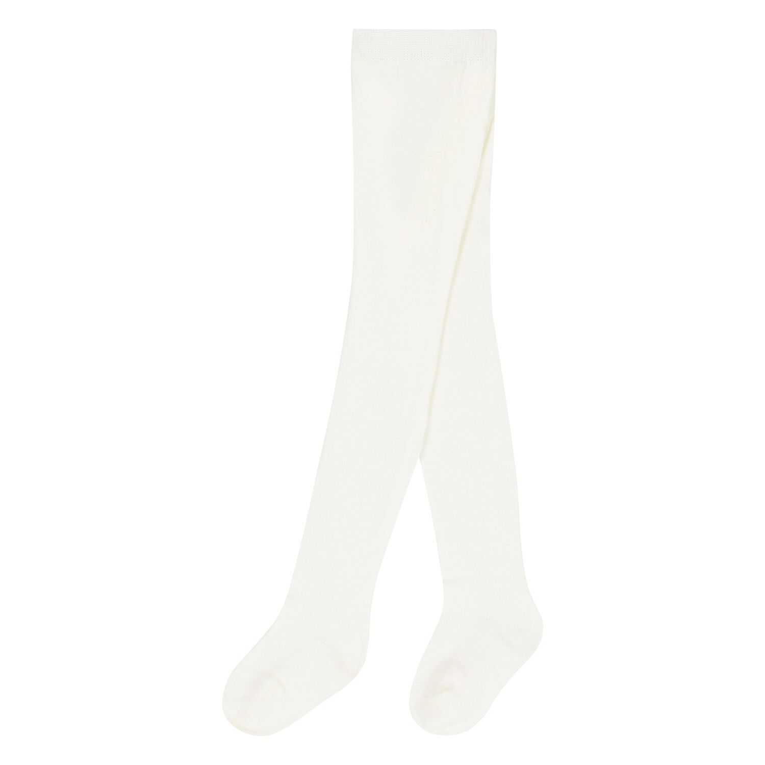Younger Girls Ivory Tights, 2, hi-res