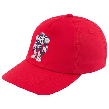 Boys Red Robot Cap