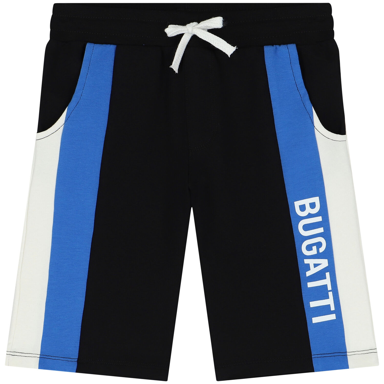 Boys Black Logo Shorts, 2, hi-res image number null