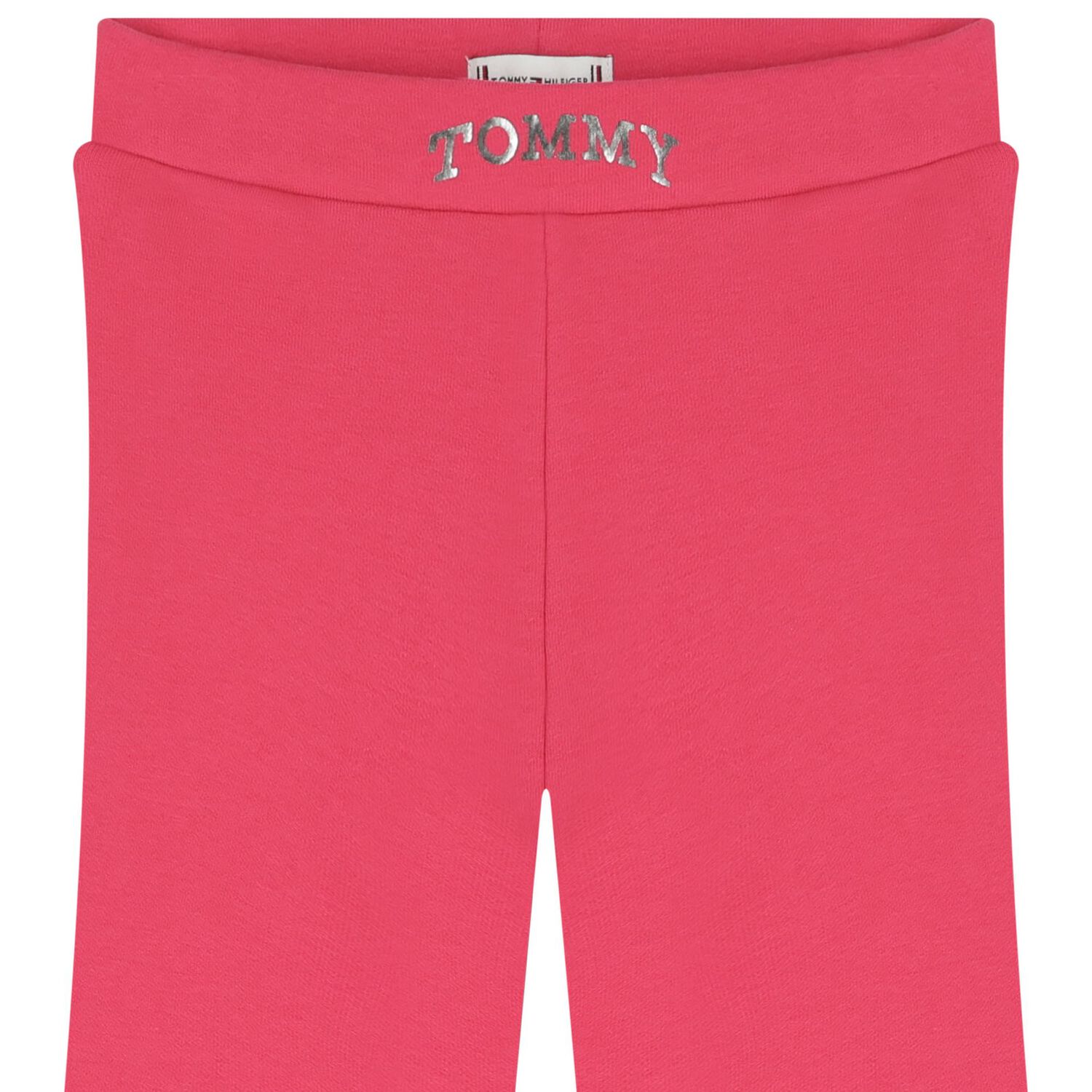 Girls Pink Logo Leggings, 2, hi-res
