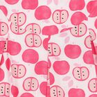 Baby Girls White & Pink Apple Dress Set, 1, hi-res