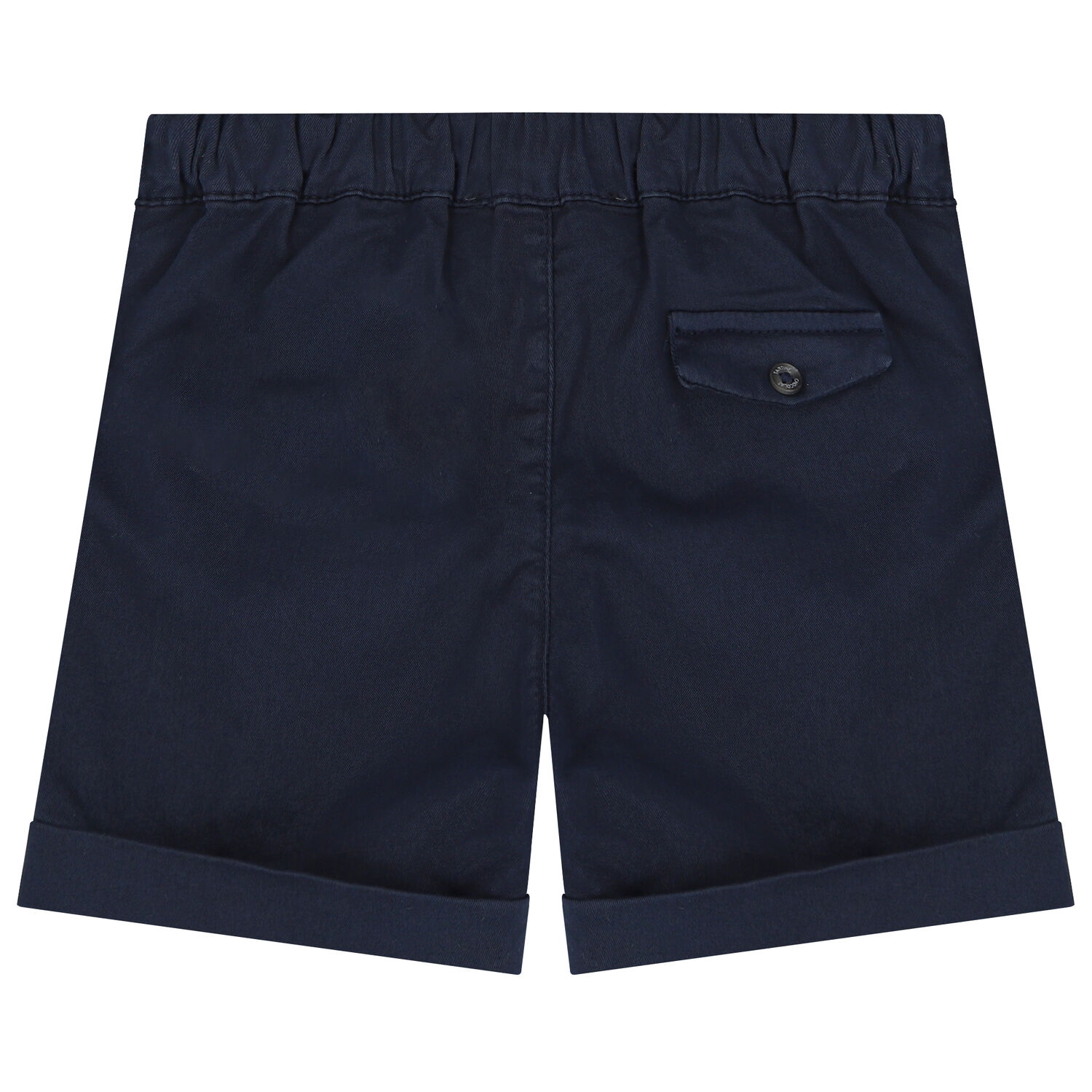 Younger Boys Navy Blue Shorts, 1, hi-res