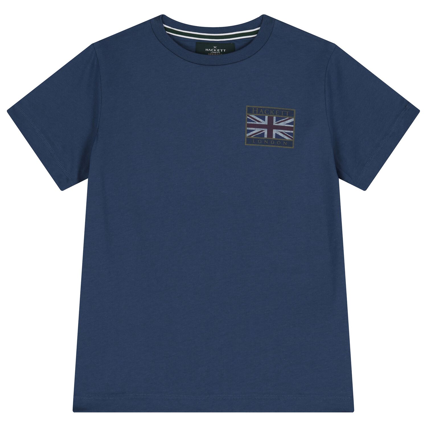 Boys Navy Blue Logo T-Shirt, 1, hi-res