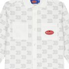 Boys White Logo Shirt, 1, hi-res