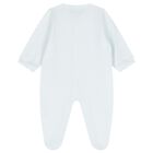 Baby Boys Blue Logo Babygrow, 2, hi-res