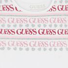 Girls White Glittery Logo T-Shirt, 1, hi-res