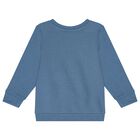 Younger Boys Blue Logo Tracksuit, 1, hi-res