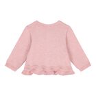 Baby Girls Pink & Ivory Tulle Skirt Set, 1, hi-res