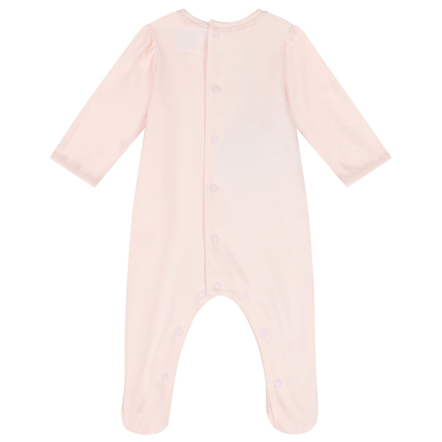 Girls Pink Babygrow & Headband Set, 1, hi-res image number null