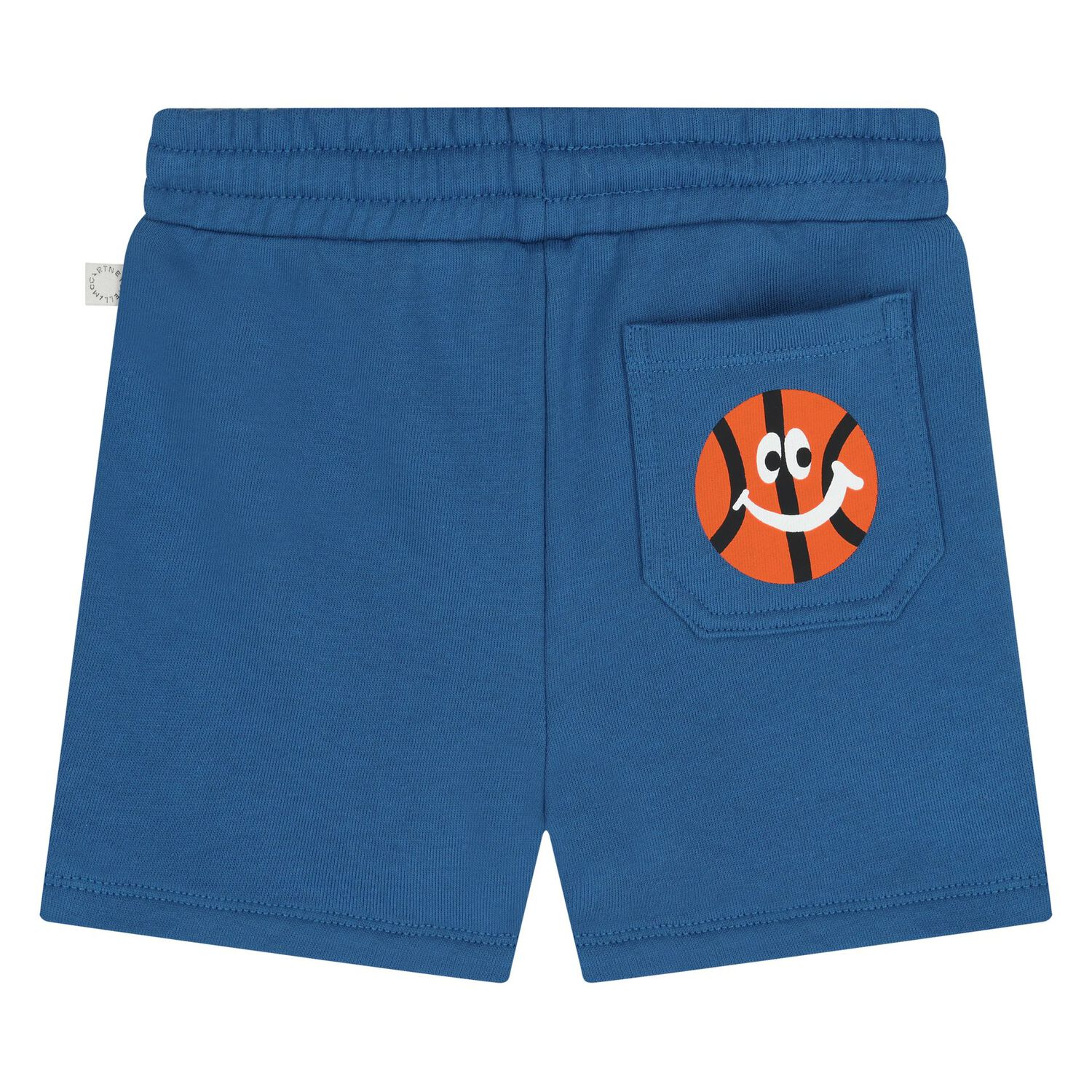 Younger Boys Blue Basketball Shorts, 1, hi-res