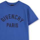 Boys Blue Logo T-Shirt, 4, hi-res