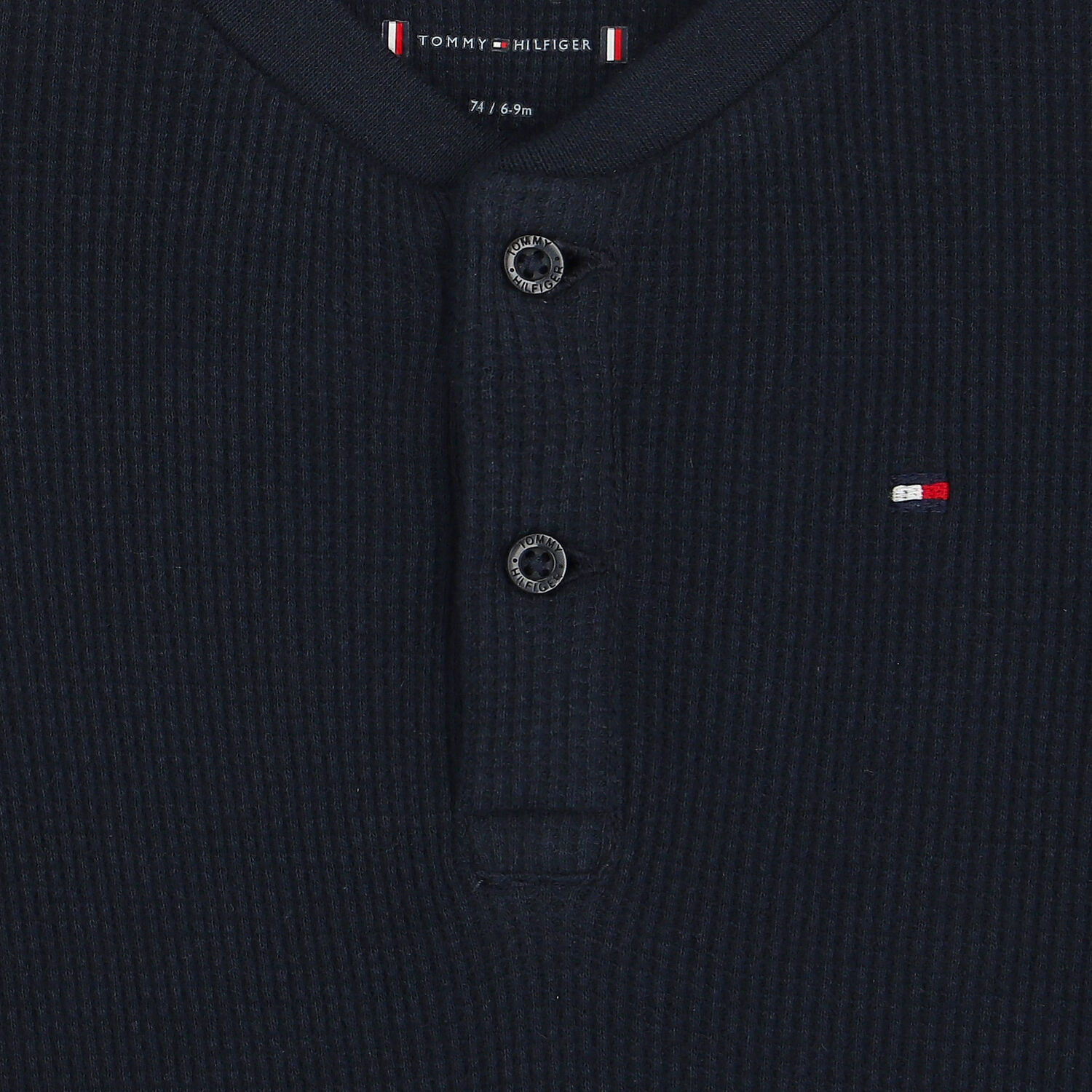 Baby Boys Navy Blue Romper, 1, hi-res