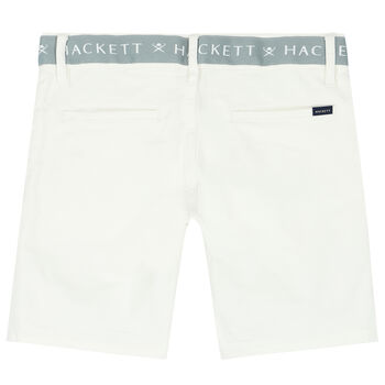 Boys Ivory Logo Shorts