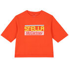 Girls Red Logo T-Shirt, 1, hi-res