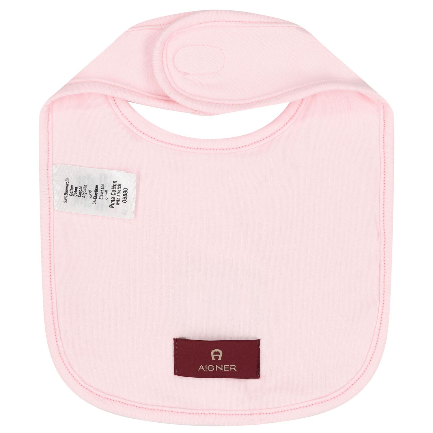 Baby Girls Pink & Gold Logo Babygrow Gift Set , 3, hi-res