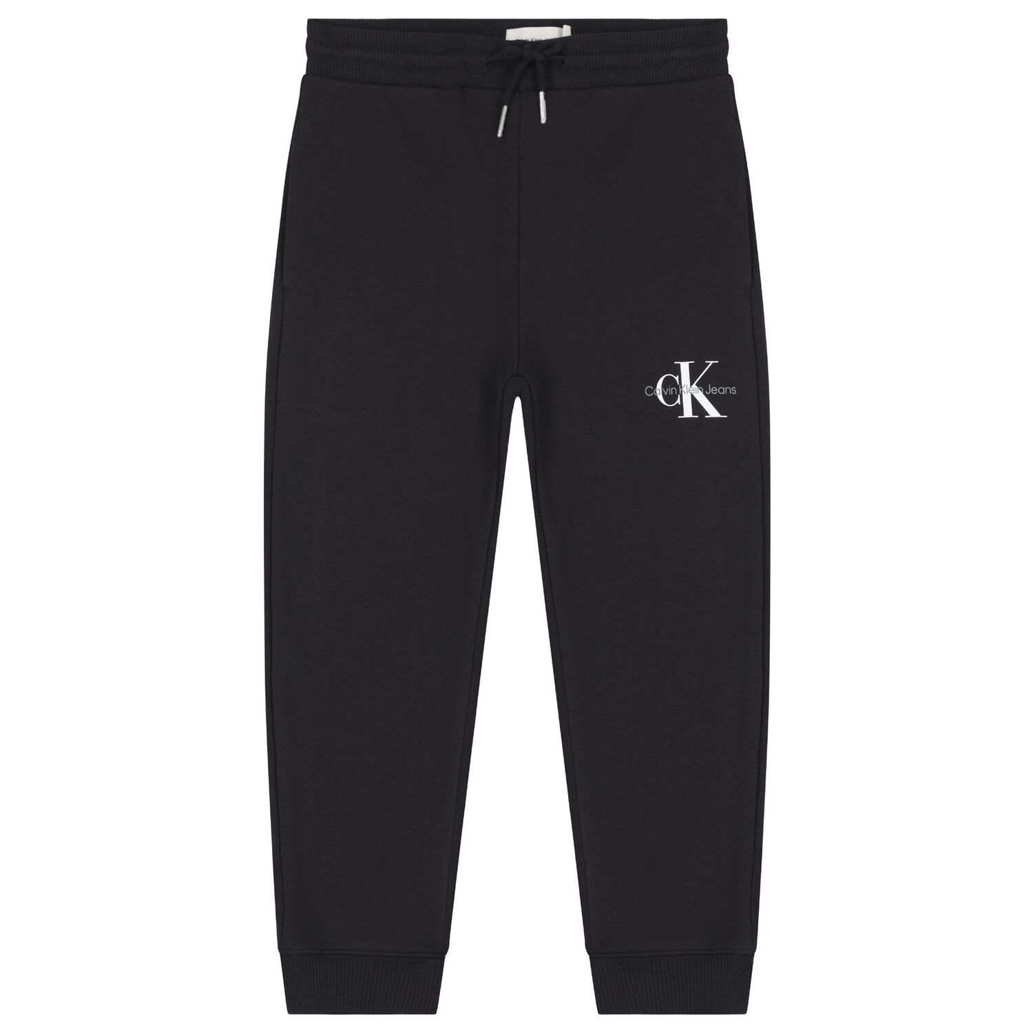 Boys Black Logo Joggers, 3, hi-res