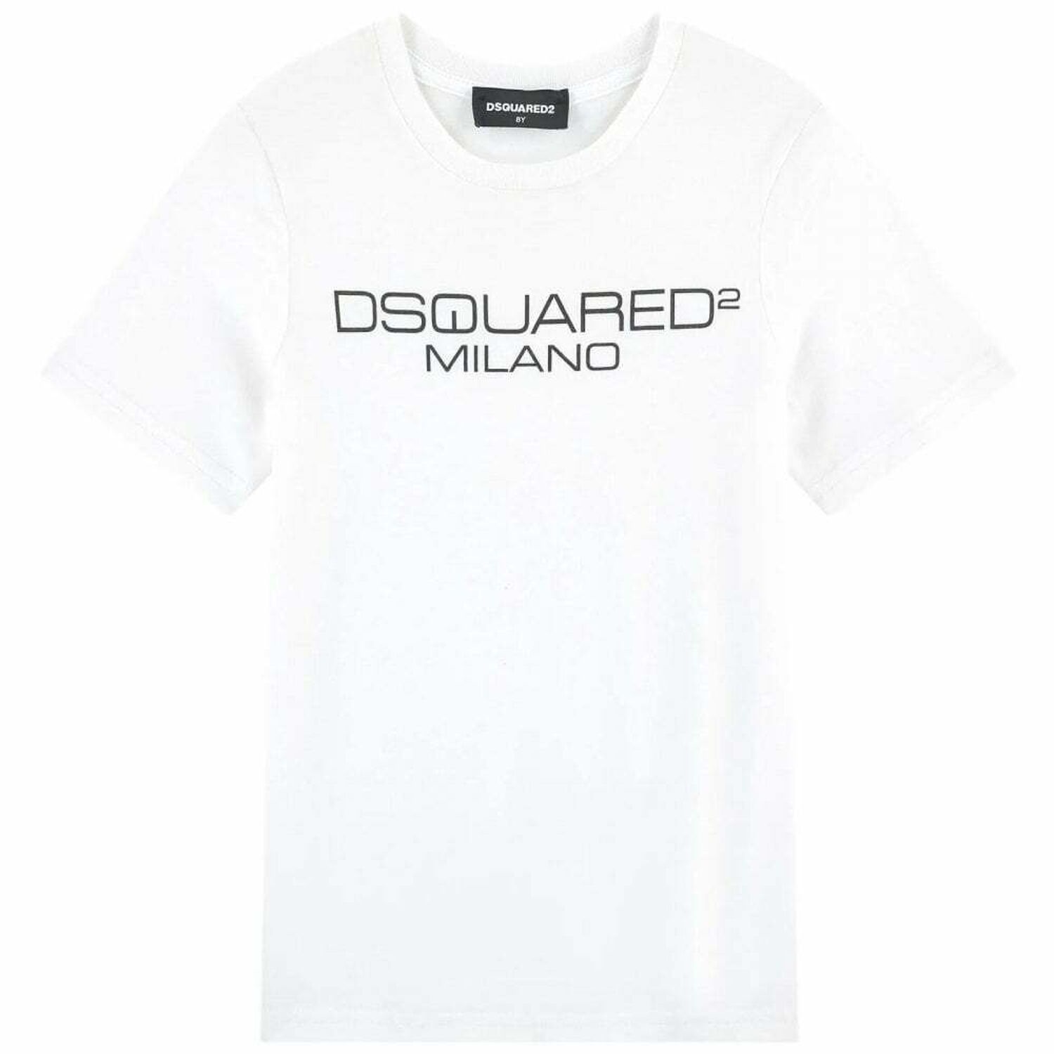 Boys White Logo T-Shirt, 1, hi-res