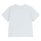 Younger Boys Blue Tiger Logo T-Shirt, 1, hi-res