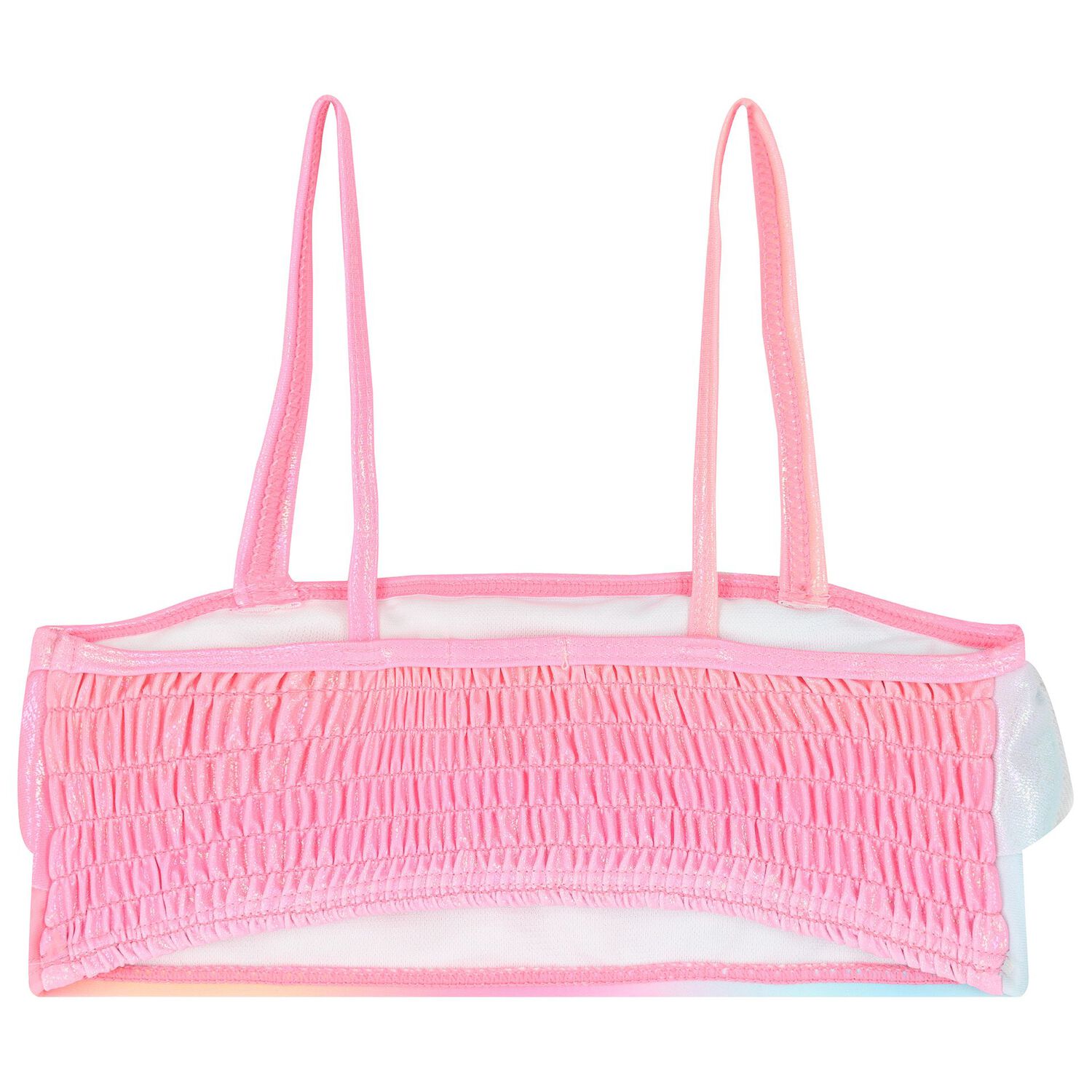 Girls Pink Gradient Bikini, 1, hi-res