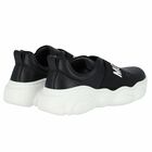 Black Leather Logo Trainers, 2, hi-res