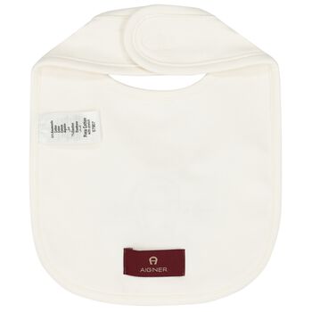 Ivory Logo Baby Bib