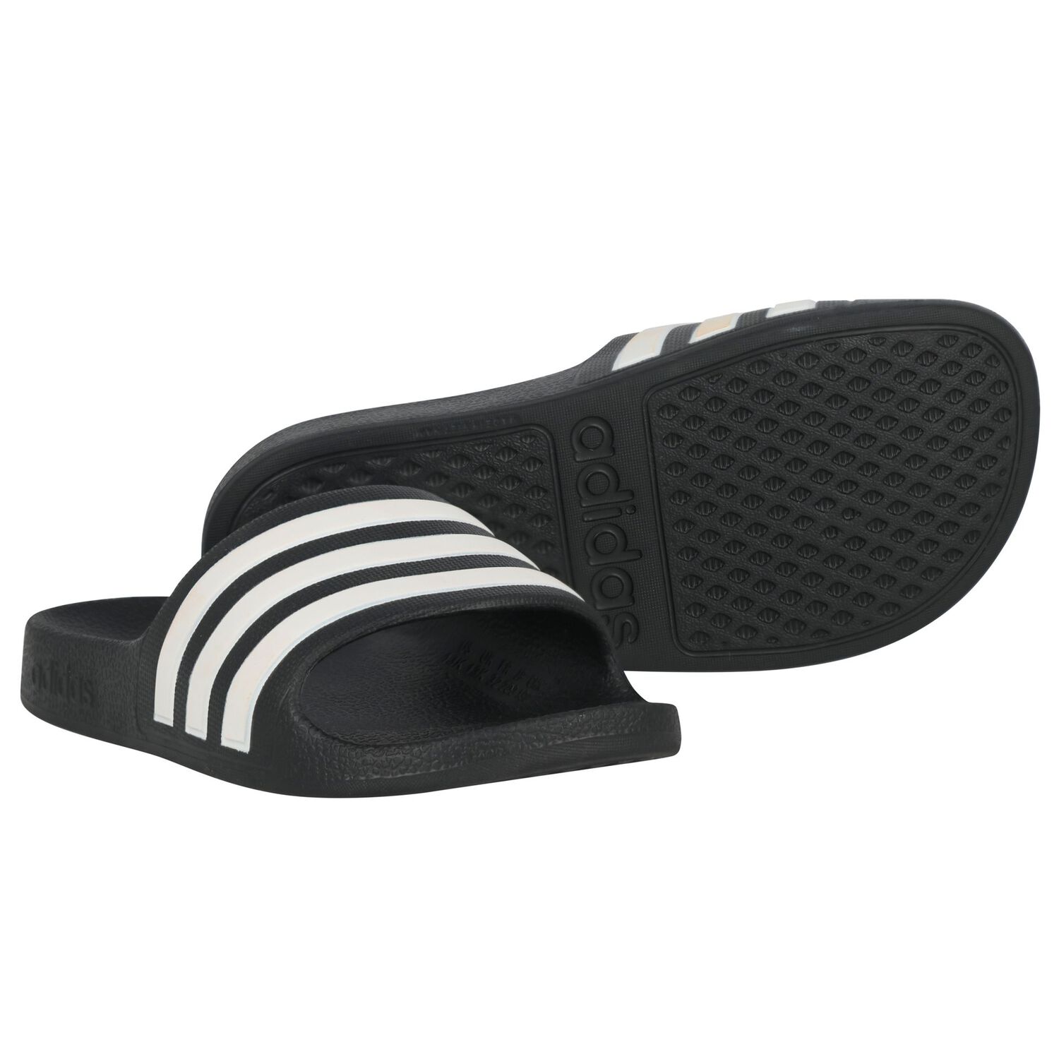 Black Adilitte Aqua Sliders, 1, hi-res