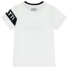 Boys White Logo T-Shirts, 1, hi-res