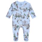 Baby Boys Blue Teddy Bear Babygrow Gift Set, 1, hi-res