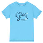 Boys Blue Logo T-Shirt, 3, hi-res
