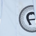 Boys Blue Logo Shirt, 1, hi-res