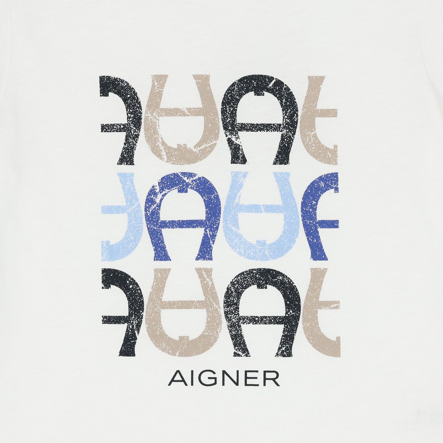 Younger Boys White Logo T-Shirt, 1, hi-res image number null