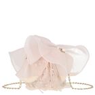 Girls Pink Sequin Handbag, 1, hi-res