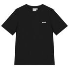 Boys White & Black Logo T-Shirts (2 Pack), 2, hi-res