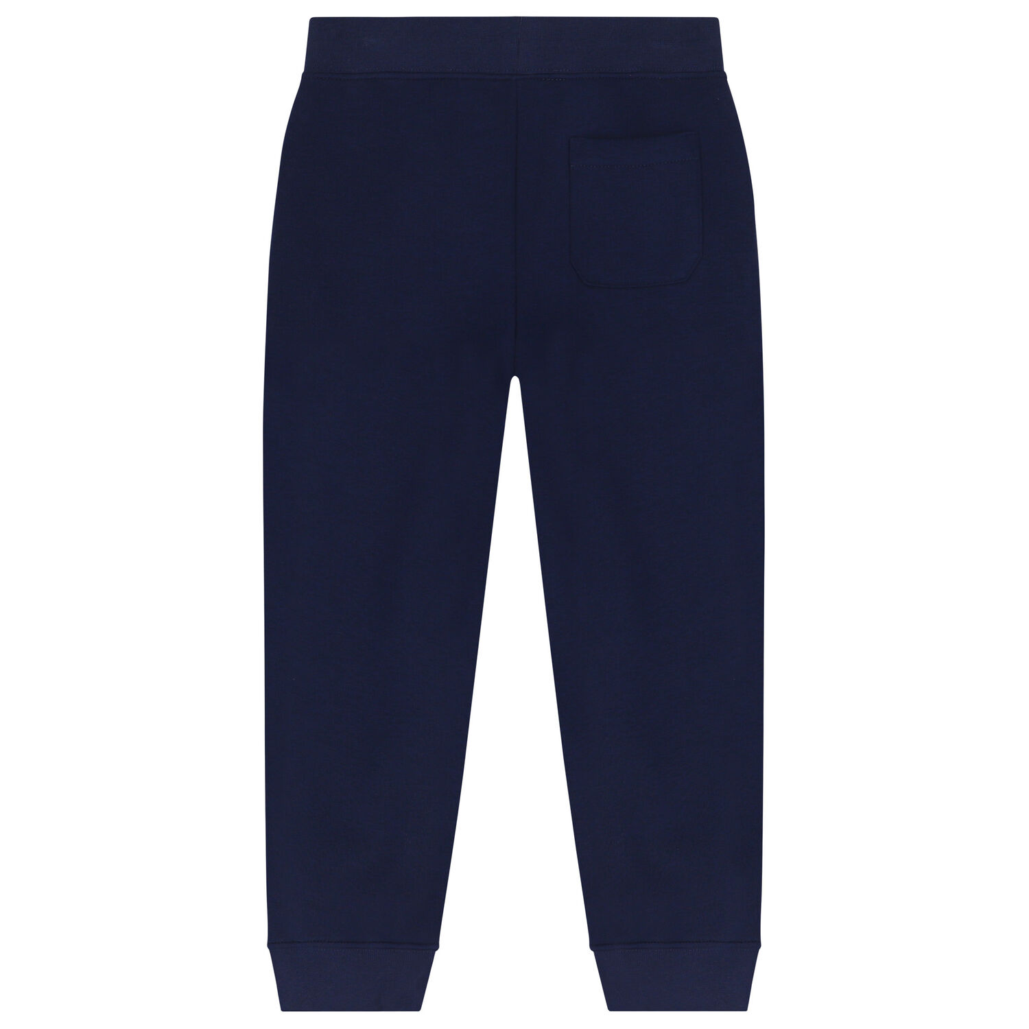 Boys Navy Blue Logo Joggers, 2, hi-res