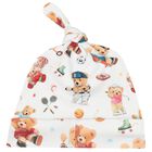Baby Boys Playful Bear Babygrow Gift Set (3 Piece), 1, hi-res