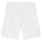 Boys White Logo Shorts, 1, hi-res