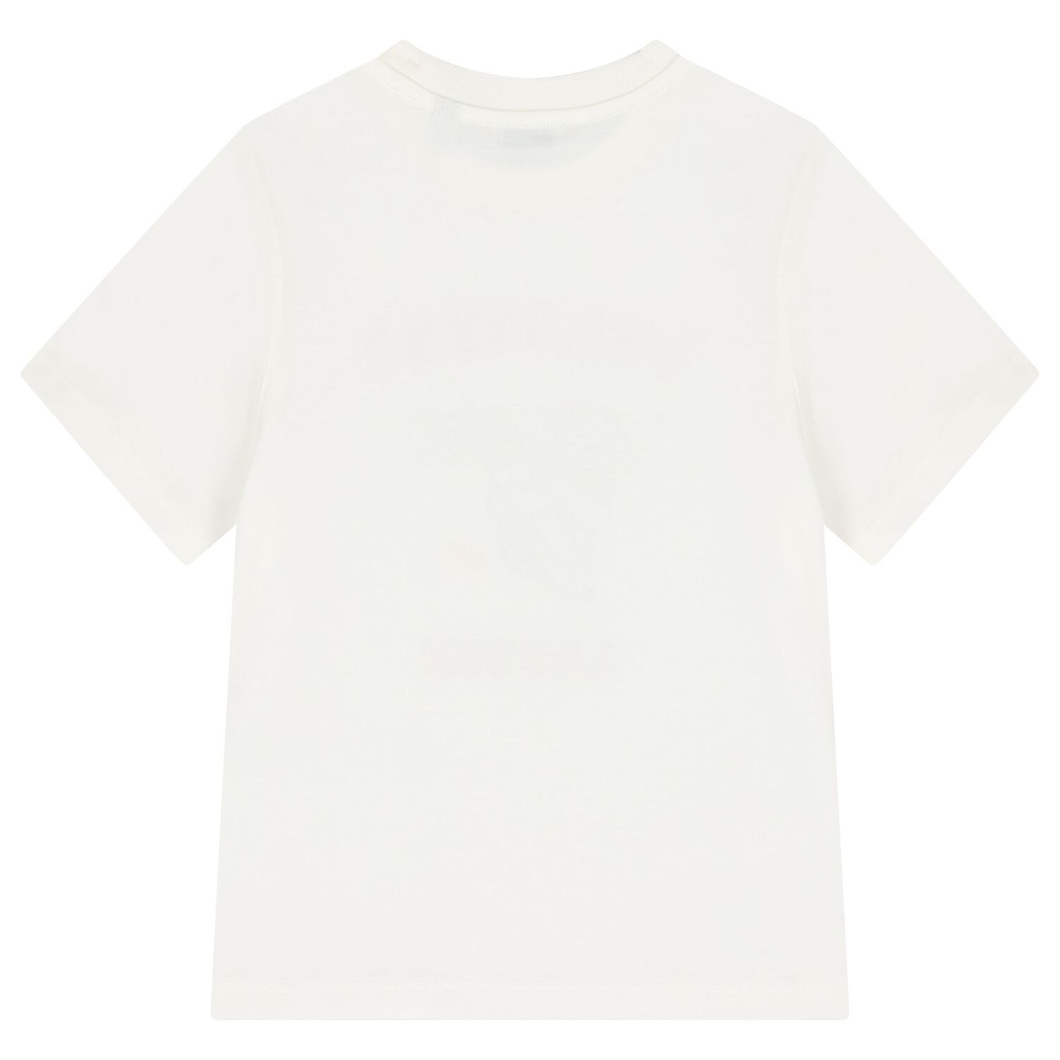 Boys Ivory Logo Flag T-Shirt, 1, hi-res