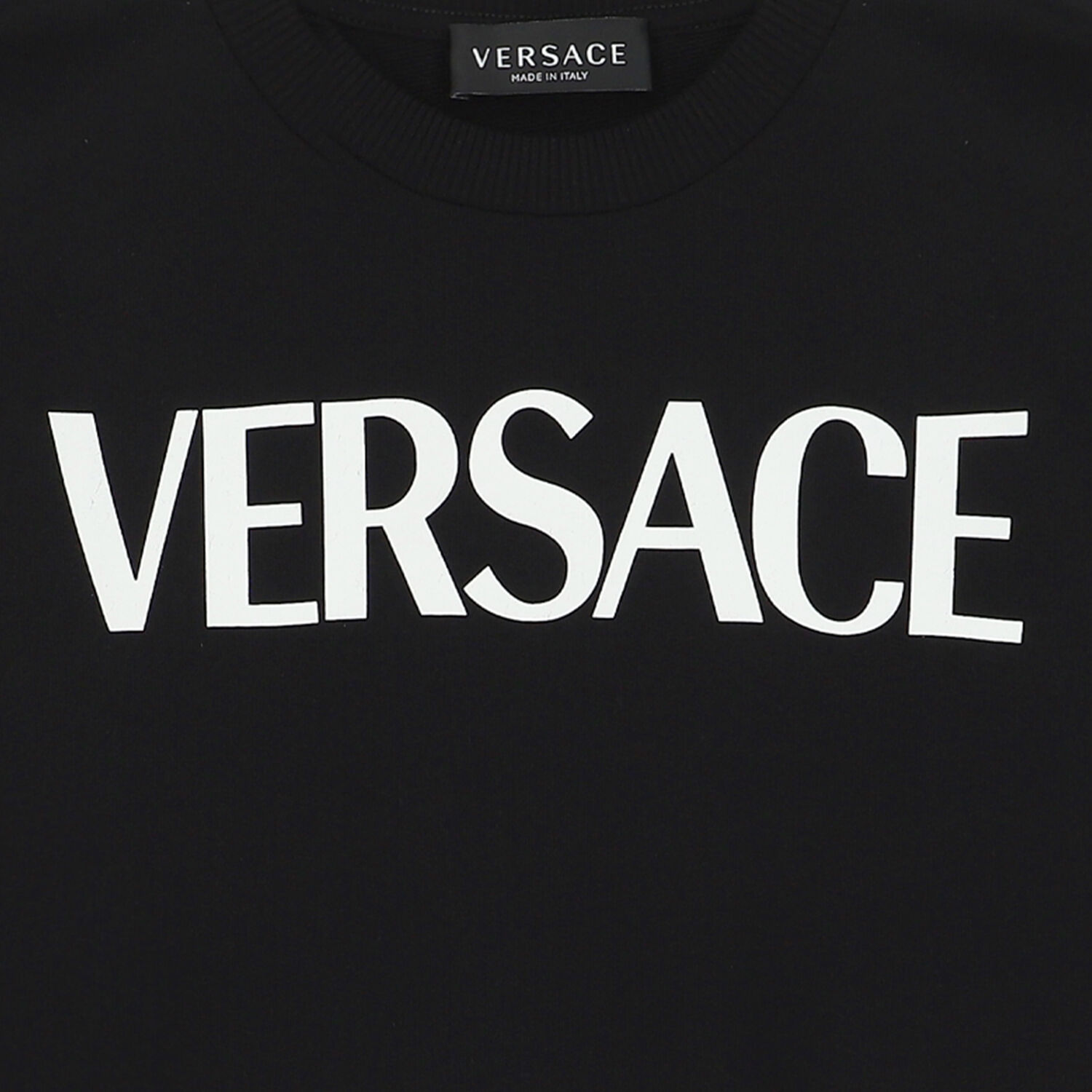 Black Logo Sweatshirt, 1, hi-res