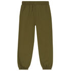 Green Teddy Bear Logo Joggers, 1, hi-res