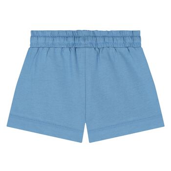 Younger Boys Yellow & Blue Shorts Set