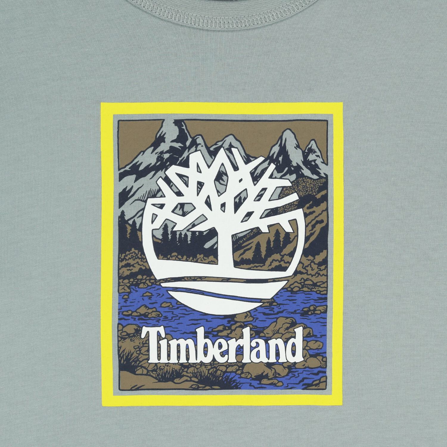 Boys Green Logo Long Sleeve Top, 1, hi-res