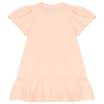 Girls Orange Crossbody Bag Dress