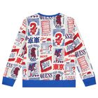 Boys White Logo Sweatshirt, 4, hi-res