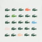 Boys White Logo T-Shirt, 1, hi-res