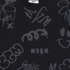 Boys Black Logo T-Shirt, 1, hi-res