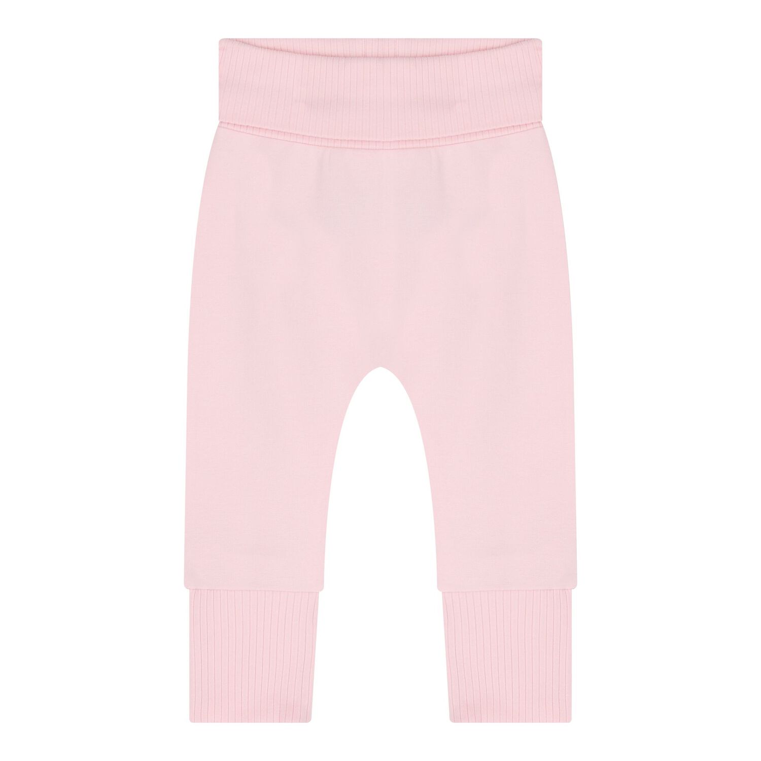 Baby Girls Ivory & Pink 3 Piece Tracksuit, 2, hi-res